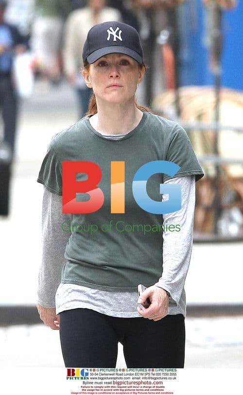 Julianne Moore Out in NYC