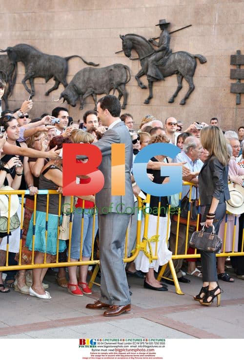 Spanish Royals Attend Charity Bullfight