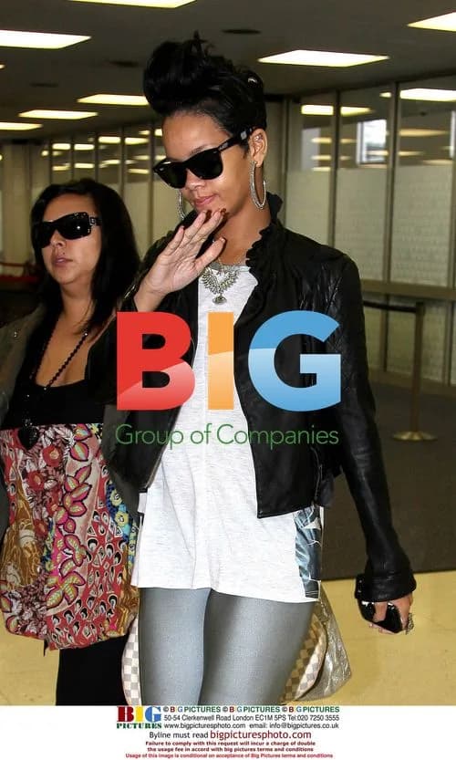 Rihanna Arrives at JFK Airport