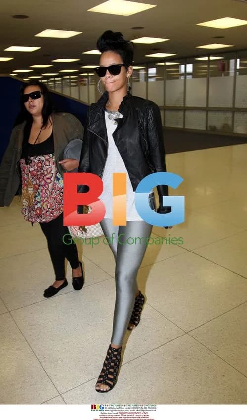 Rihanna Arrives at JFK Airport