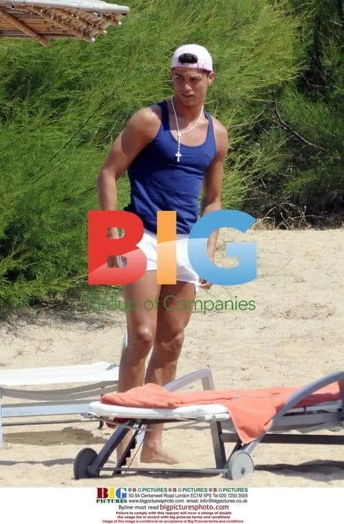 Cristiano Ronaldo on Holiday in Italy