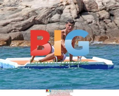 Cristiano Ronaldo on Holiday in Italy