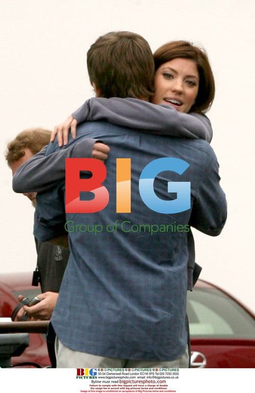 Dexter Cast on Set in LA