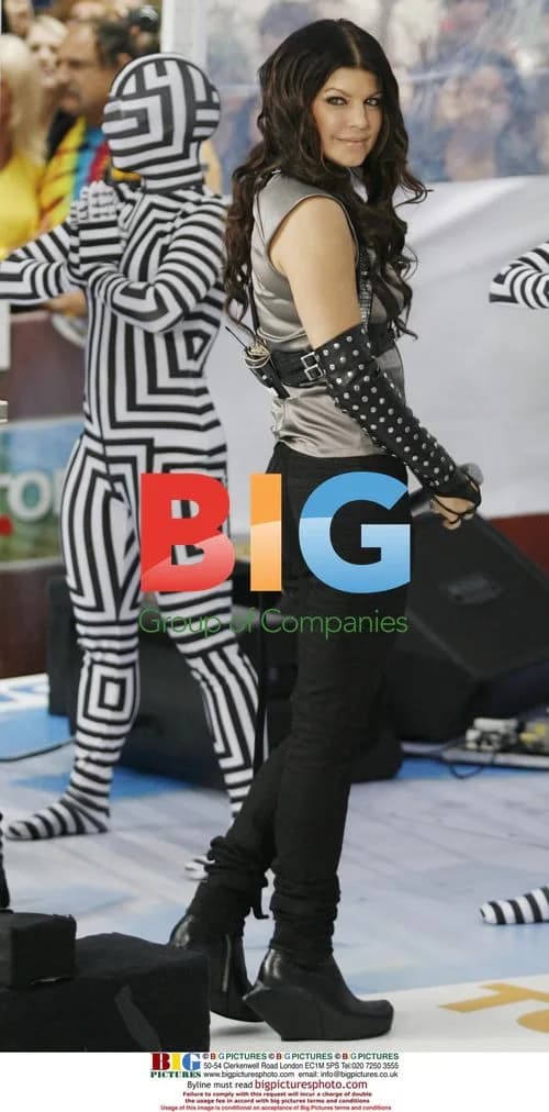 Fergie and Black Eyed Peas Perform on NBC Today Show