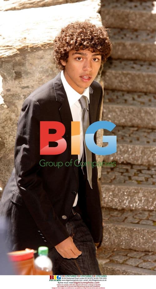 Noah Becker attends Boris Becker and Lilly Kerssenberg's civil wedding