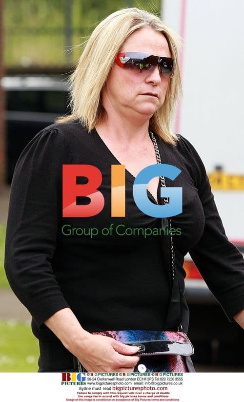 Julie Gray arrives for cruelty verdict