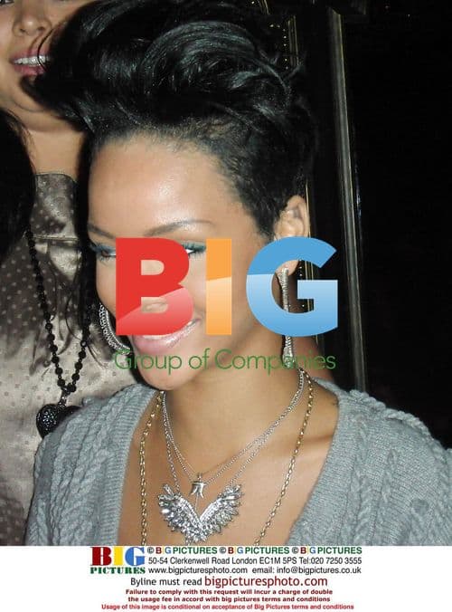 Rihanna at Black Eyed Peas CD Launch