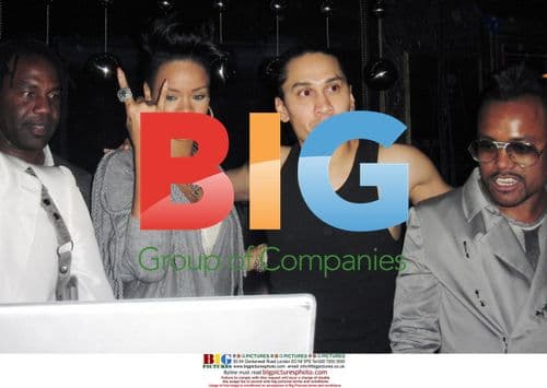 Rihanna at Black Eyed Peas Launch in NYC