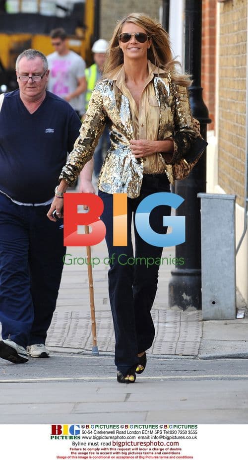 Supermodel Elle McPherson at Underwear Exhibit