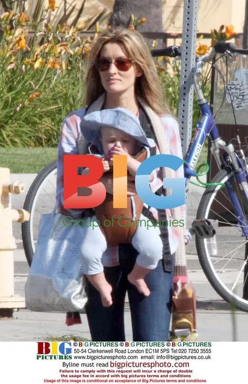 Natasha Mcelhone out with newborn son