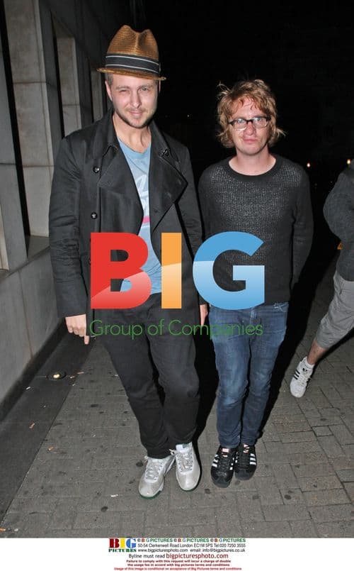 Ryan Tedder Eating at Nobu in Mayfair