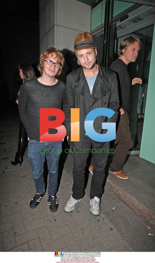 Ryan Tedder Dining at Nobu in Mayfair