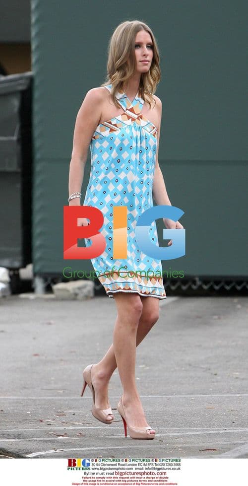 Nicky Hilton leaves "Paris Hilton's My New BFF" studio