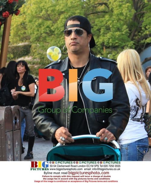 Slash at Disneyland with Family