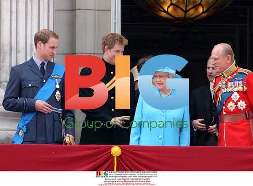 Royal Family at Trooping the Colour Ceremony