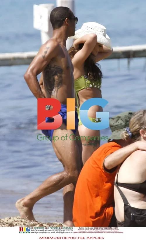 Cheryl and Ashley Cole on holiday
