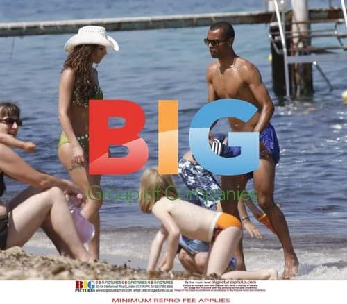 Cheryl and Ashley Cole in France