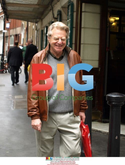 Jerry Springer walking in London