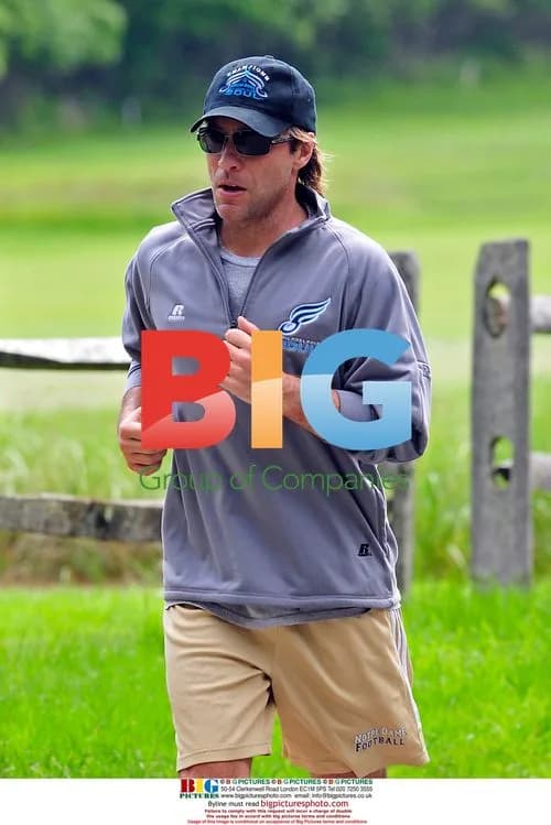 Jon Bon Jovi jogging in the Hamptons
