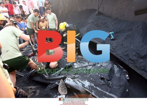 Deadly Accident in China: Overturned Coal Truck
