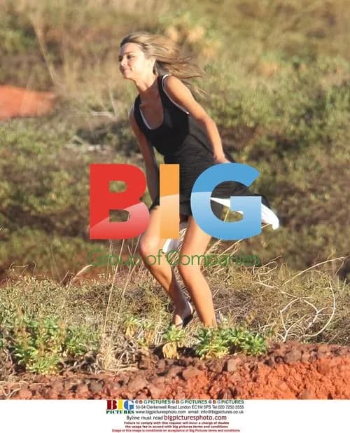 Miranda Kerr on photo shoot in Broome