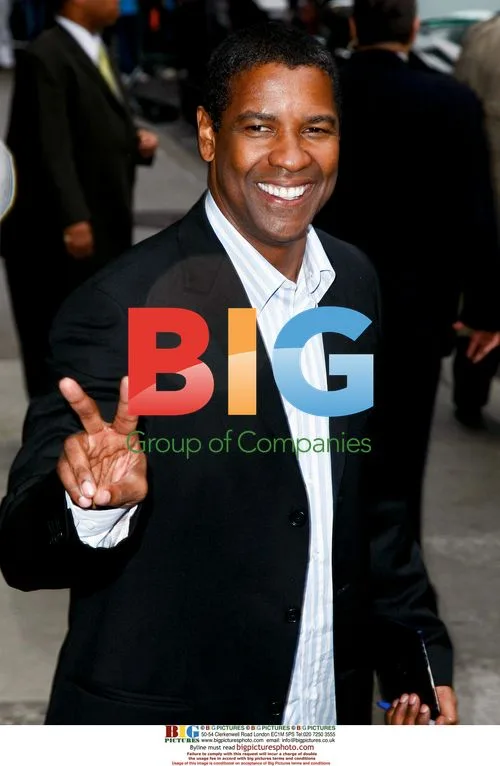Denzel Washington at 'The Late Show'