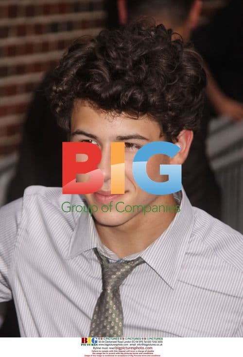 Nick Jonas at 'The Late Show With David Letterman'