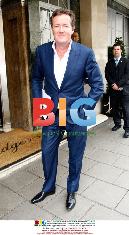 Piers Morgan at 'Transformers 2' press junket