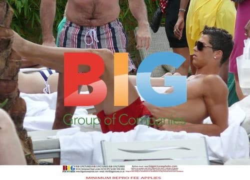 Cristiano Ronaldo Gets Massage in Las Vegas