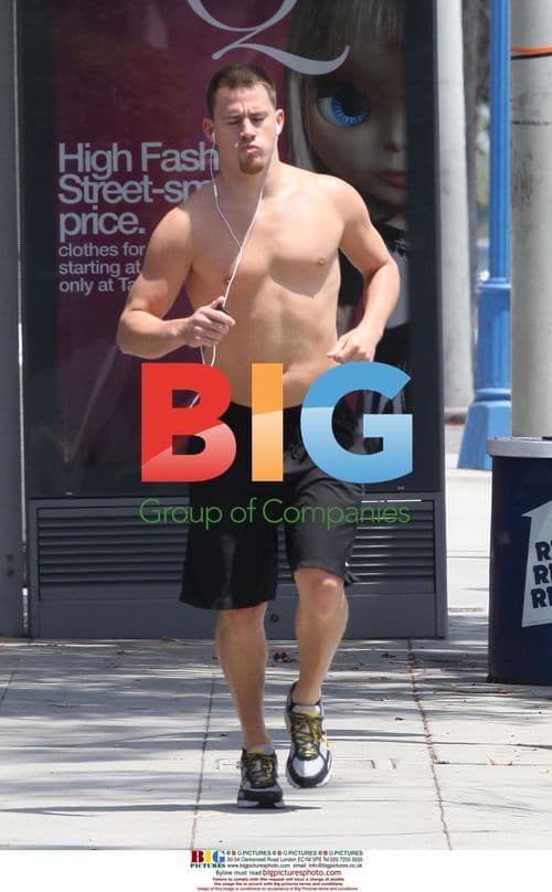 Channing Tatum Jog in West Hollywood