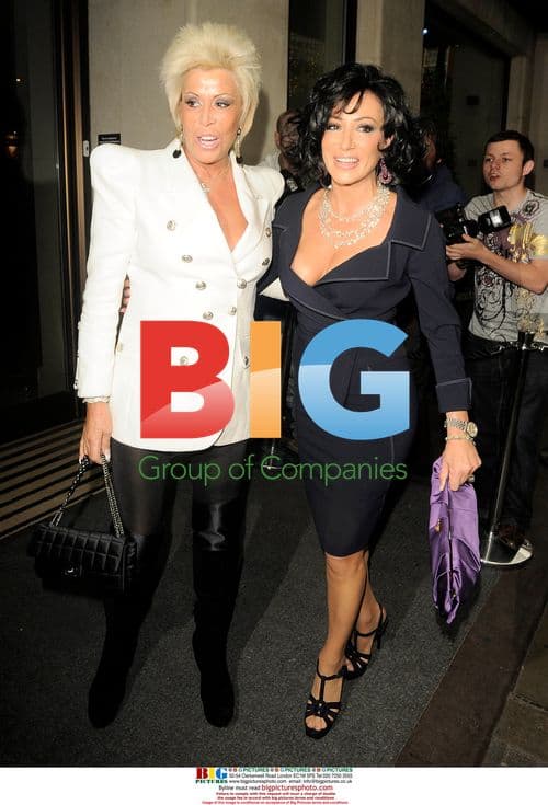 Nancy Dell'Olio at Banksy 'Coming For Dinner' Party