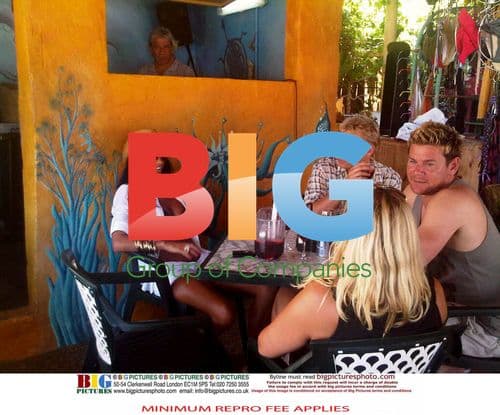 Jordan aka Katie Price on break in Spain