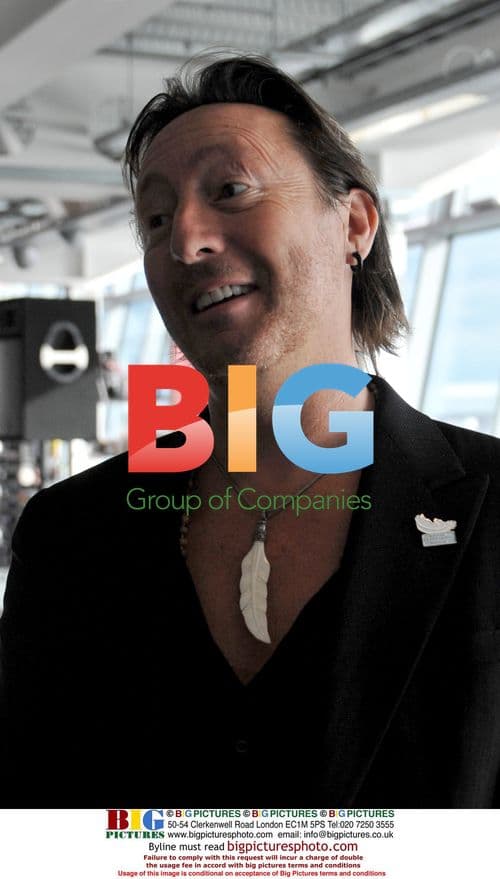 Julian and Cynthia Lennon Launch 'White Feather' Exhibition