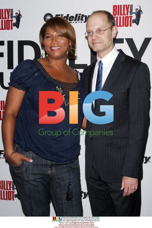 Queen Latifah and David Hyde Pierce at Fidelity Futurestage Finale Gala