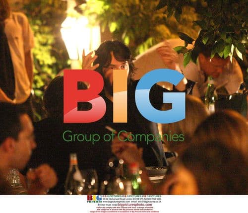 Keanu Reeves meets director Gabriele Muccino in Rome