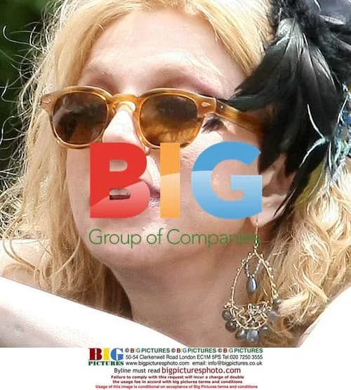 Courtney Love in NYC's West Village
