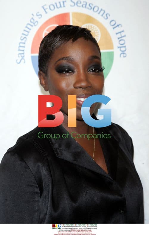 Estelle arrives for Samsung's 8th Annual Four Seasons of Hope Gala
