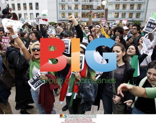 Iranian-Americans protest post-election violence in Iran