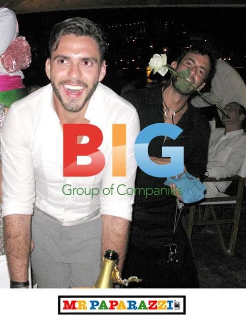 Marc Jacobs and Lorenzo Martone at Gagosian party