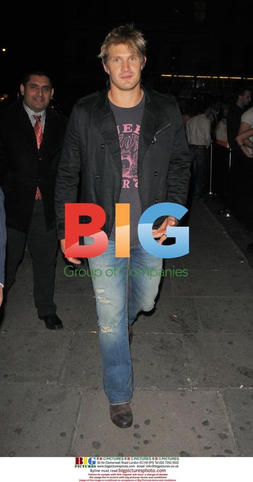 Shane Watson seen at London nightclub