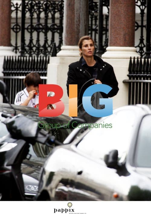 Princess Rosario Nadal with son in London