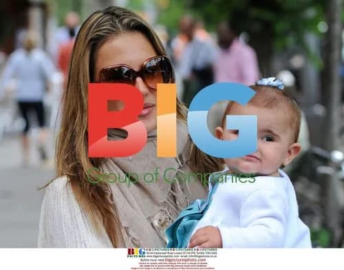 Alessandra Ambrosio with daughter Anja