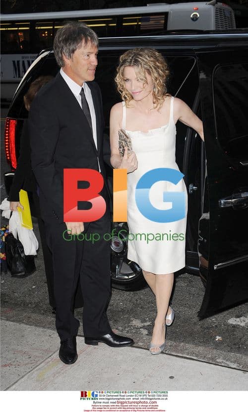 Michelle Pfeiffer and David E. Kelley at 'Cheri' Screening