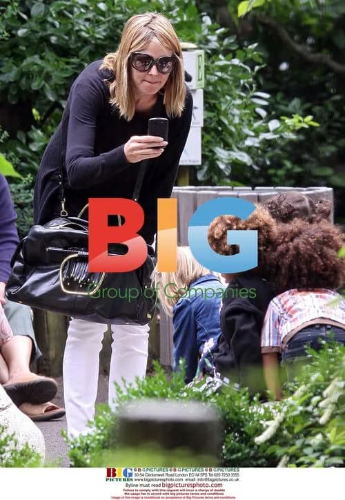 Heidi Klum and family play in Central Park