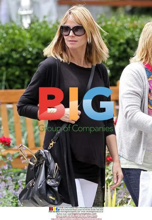 Heidi Klum and family in Central Park