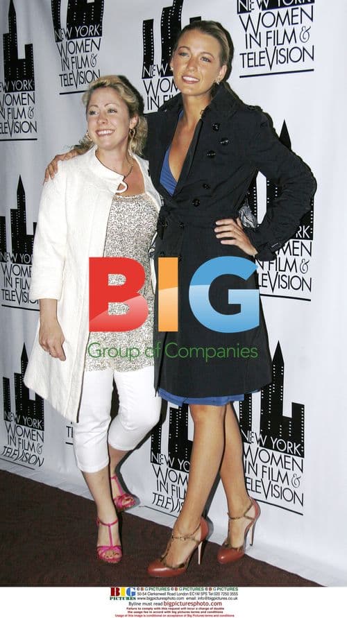 Blake Lively and Jennifer Johnson at NYWIFT Designing Women awards