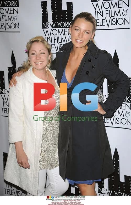 Blake Lively and Jennifer Johnson at NYWIFT Designing Women Awards