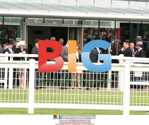 Royal party enter Parade ring at Royal Ascot