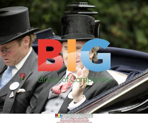 Royals and guests at Royal Ascot, 2009