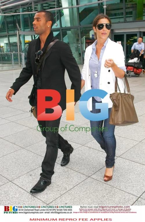 Ashley and Cheryl Cole return to UK